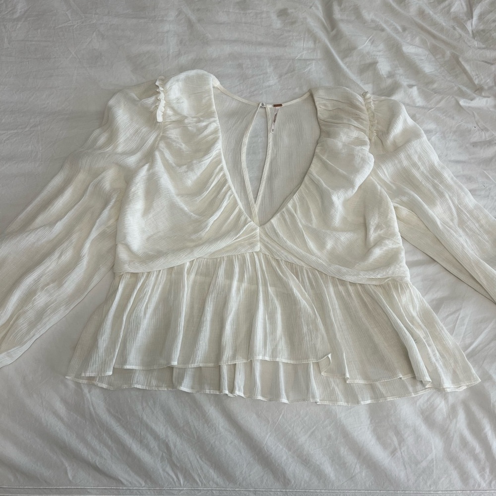 Free People white top